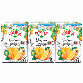 Néctar Laranja Do Algarve Compal Origens 3 X 20 cl