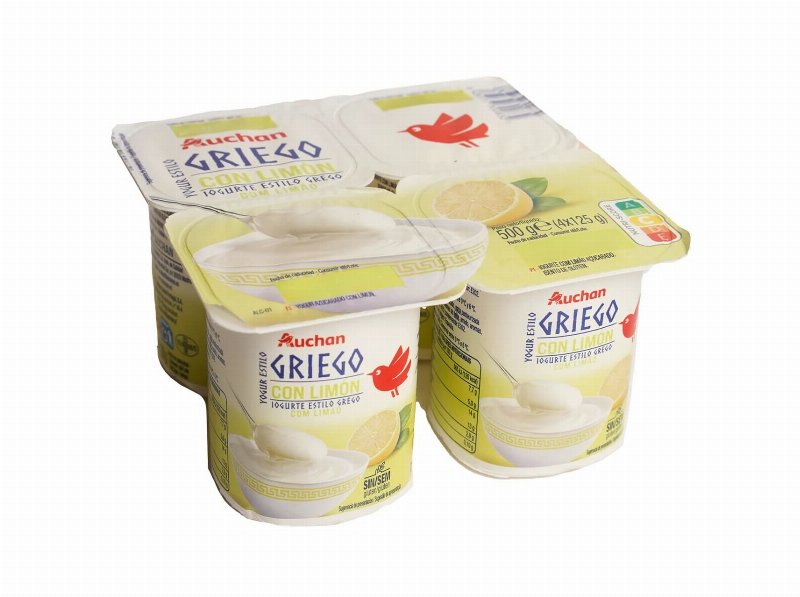 Iogurte Grego Auchan Limão 4X125 g