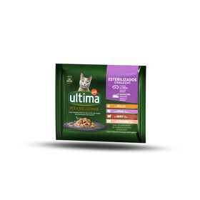 Comida Húmida Para Gato Esterilizado Carne Affinity Ultima 4 X 85 g