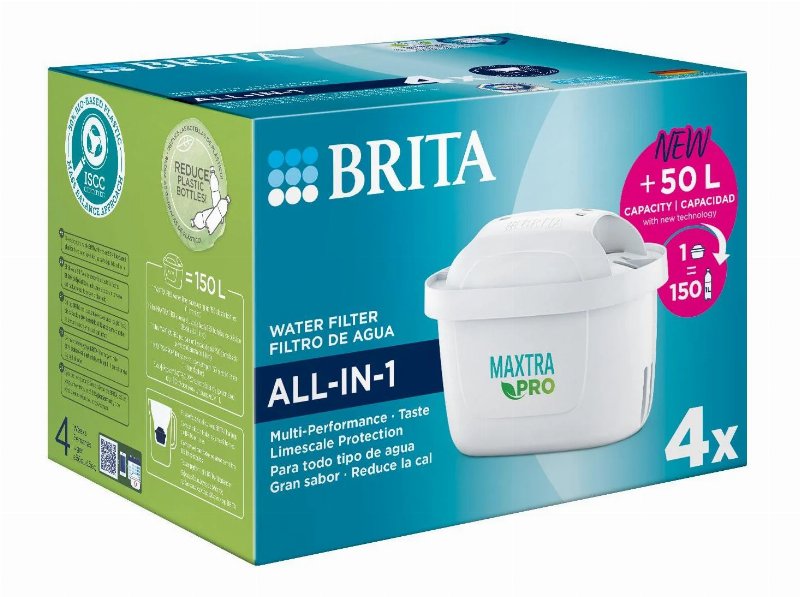 Filtro Brita Maxtra Pro Branco 4 Unidades