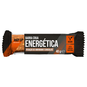 Barra Crua Energética Chocolate E Amendoim Way Up 40 gr