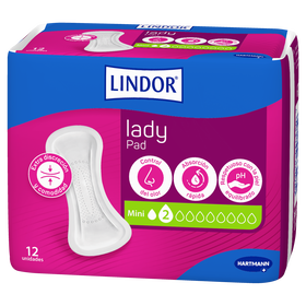 Pensos Incontinência Lady Mini Lindor 12 Un