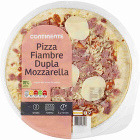 Pizza Fresca De Fiambre E Dupla Mozzarella Continente 440 gr