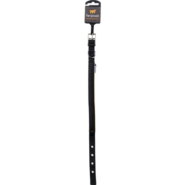 Coleira Daytona Para Cão Preta 2 Cm De Largura E 43 Cm De Comprimento 1 unidade
