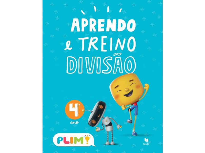 Livro Plim! Aprendo E Treino Divisão 4.º Ano