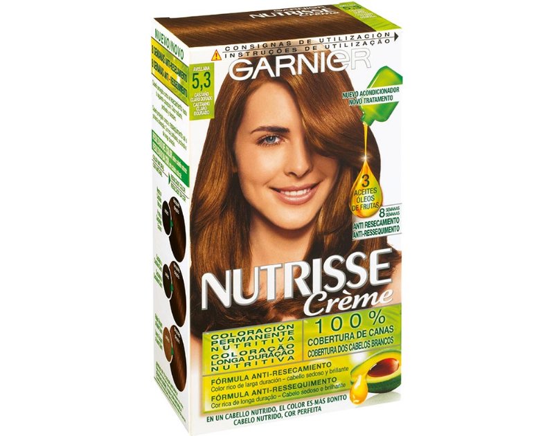 Coloração Nutrisse Longa Duração Nº5.3 Castanho Dourado