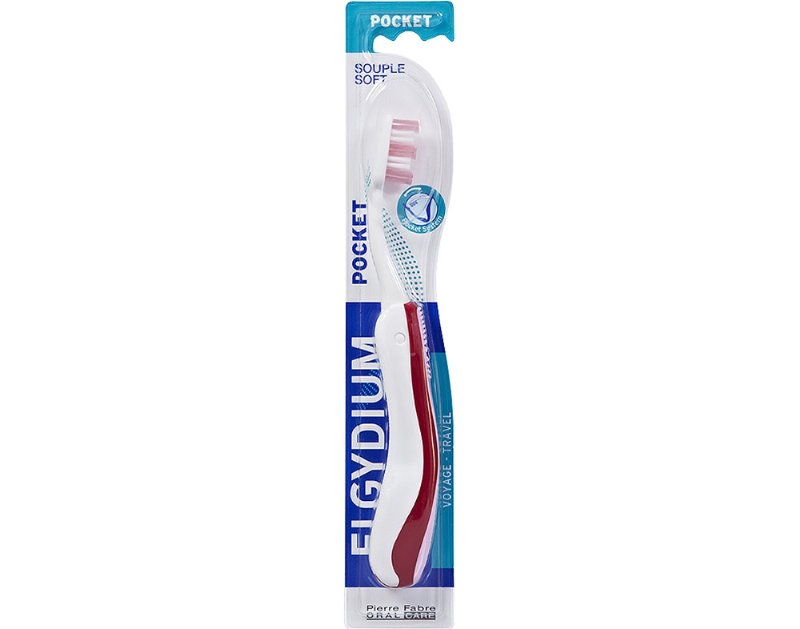 Escova Elgydium Pocket Suave