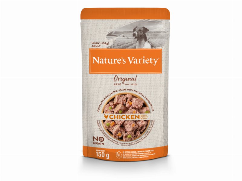 Comida Húmida Nature's Variety Cão Mini Frango 150 g
