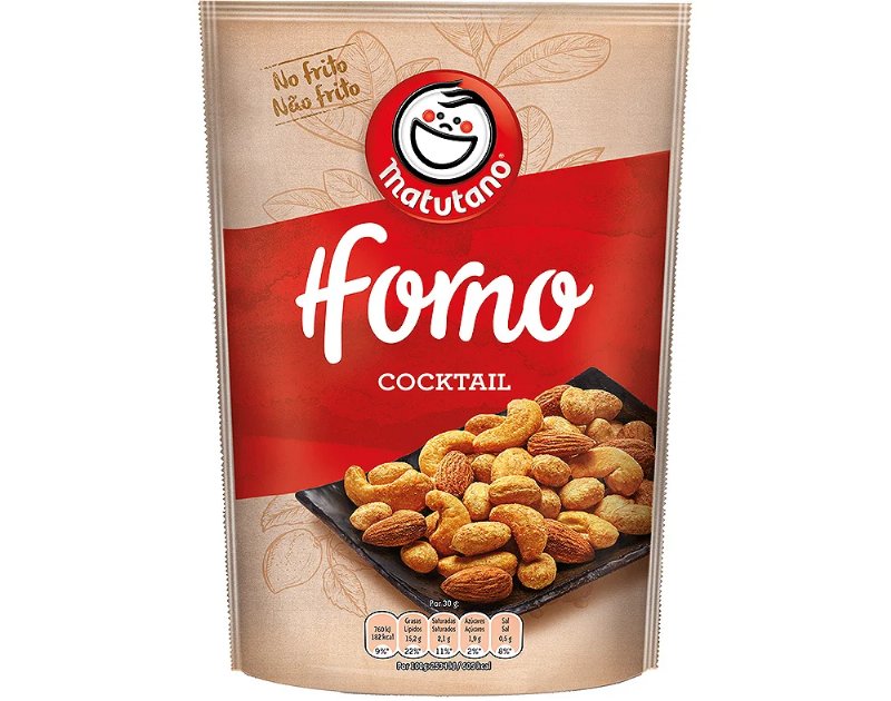 Cocktail Matutano Tostados No Forno 95 g