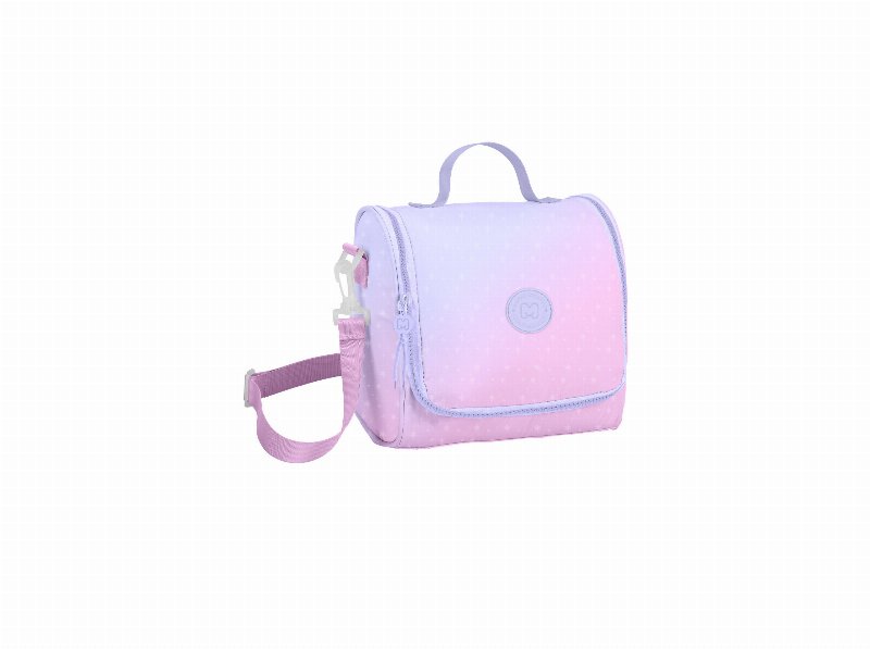 Lancheira Marshmallow Lovely Rosa 21X24X12Cm