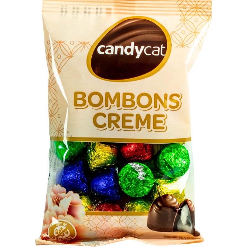 Bombons Om Recheio De Creme 80 g