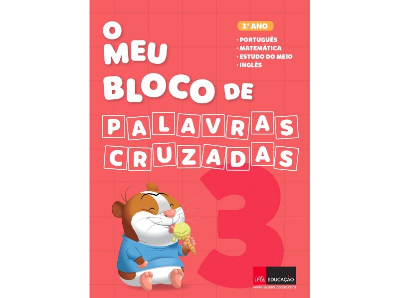 Livro O Meu Bloco De Palavras Cruzadas 3º Ano