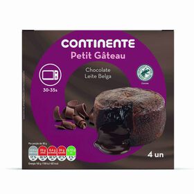 Petit Gâteau De Chocolate Continente 320 gr (4 Un)