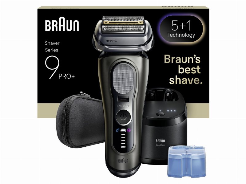 Máquina De Barbear Braun Series 9 Pro+ 9655Cc Com Centro De Limpeza Smartcare