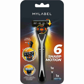 Máquina De Barbear 6 Sharp Mylabel 1 Un