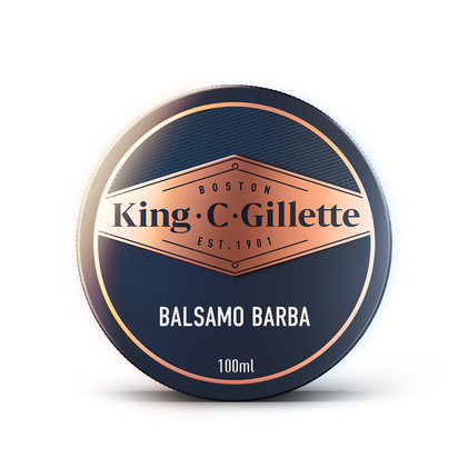 Bálsamo Suaviazante Barba King C Gillette 0.1L