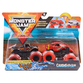 Monster Jam - Pack 2 Veículos 1:64 (Vários Modelos)