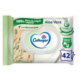 Papel Higiénico Húmido Aloe Vera Colhogar 42 Un