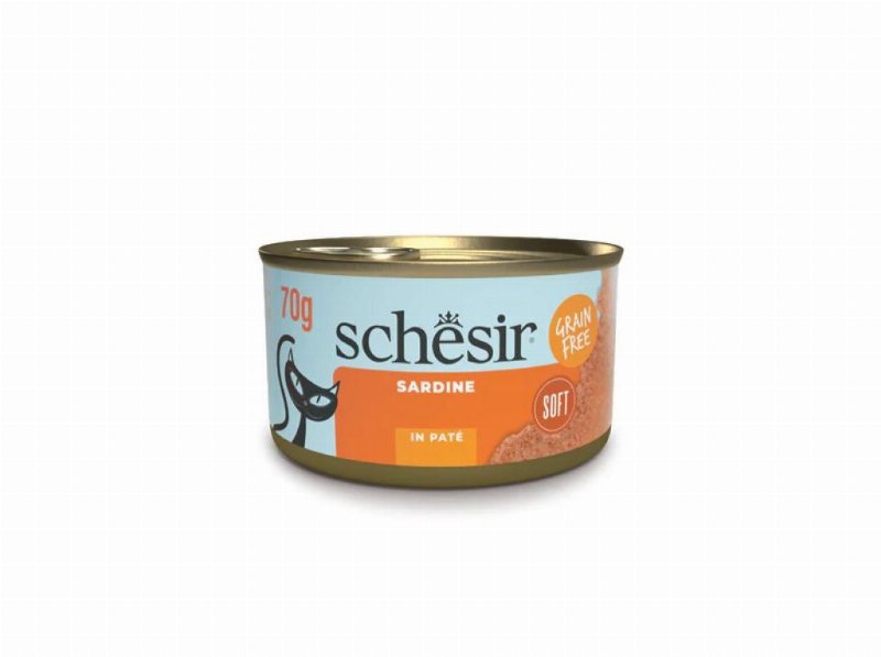 Comida Húmida Gato Schesir Paté Sardinha 70 g