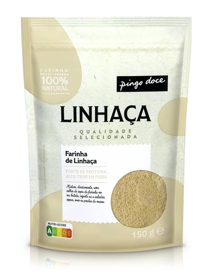 Farinha Linhaça Amarela Pingo Doce 0.15Kg