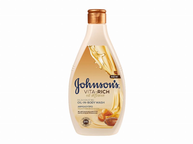 Gel De Banho Johnson's Vita-Rich Oil Infusion 400 ml