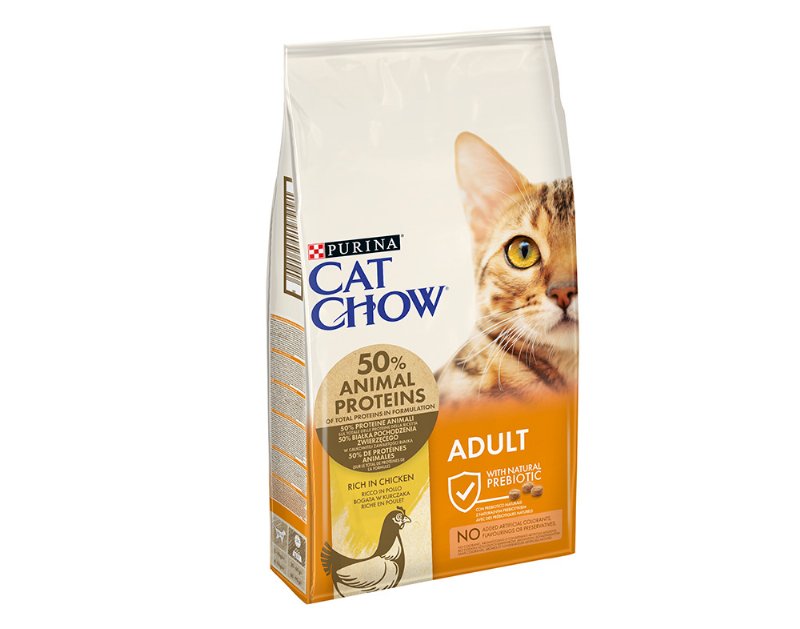 Ração Gato Cat Chow Peru &Frango 15 kg*