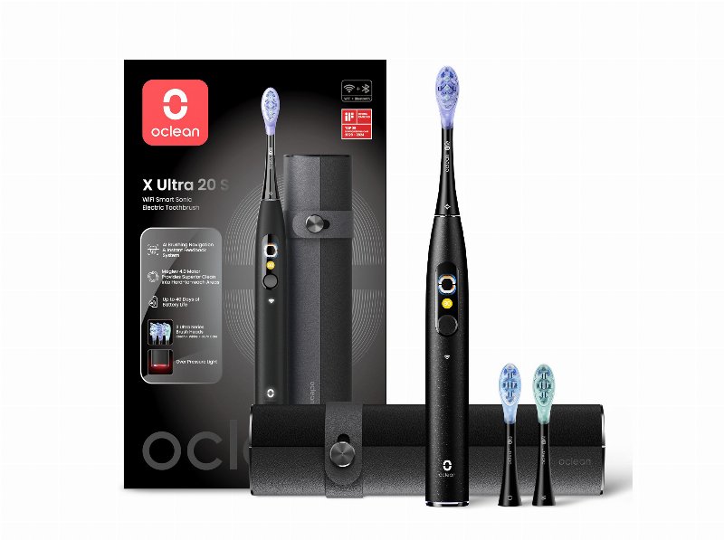 Escova Sonica Oclean Intel X Pro 20 Preta