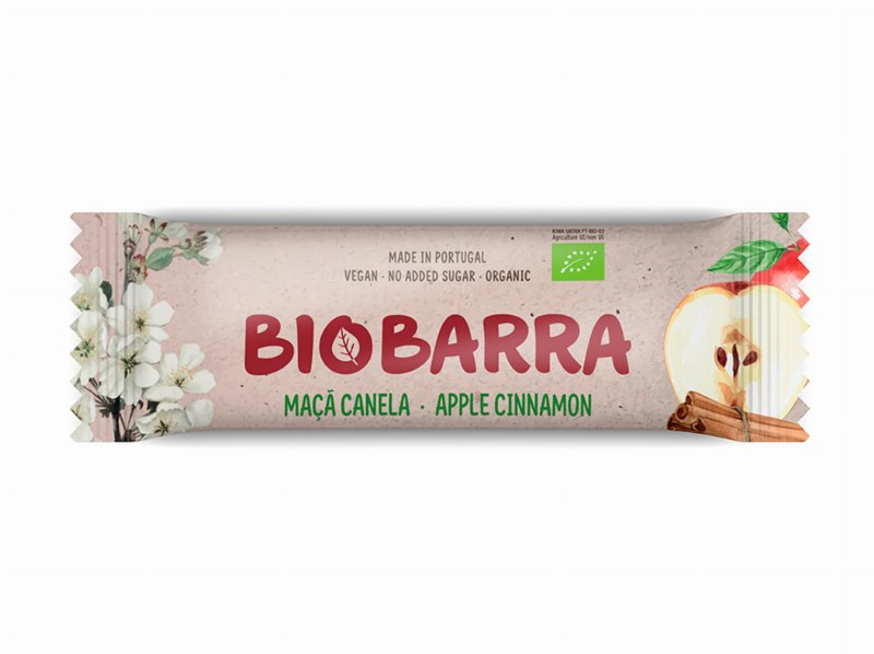 Barra Energética Biobarra Sem Gluten Maçã E Canela 30 g