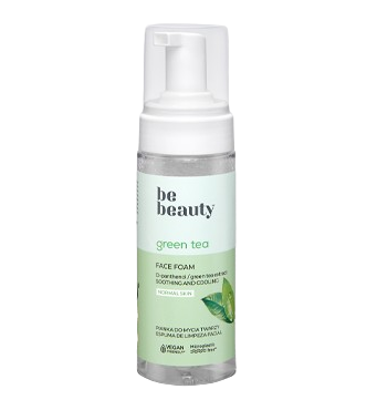 Espuma Limpeza Facial Chá Verde 150 ml Be Beauty