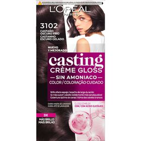 Coloração Castanho Escuro 3102 l'oréal Paris Casting Creme Gloss 1 Un