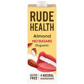 Bebida Vegetal De Amêndoa Sem Açúcar Rude Health 1 Lt