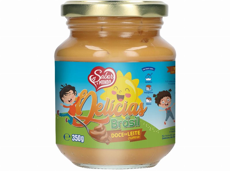 Doce De Leite Afg Cremoso Delícias Do Brasil 350 g