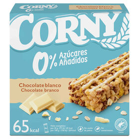 Barra De Cereais Chocolate Branco Línea Corny 120 gr (6 Un)