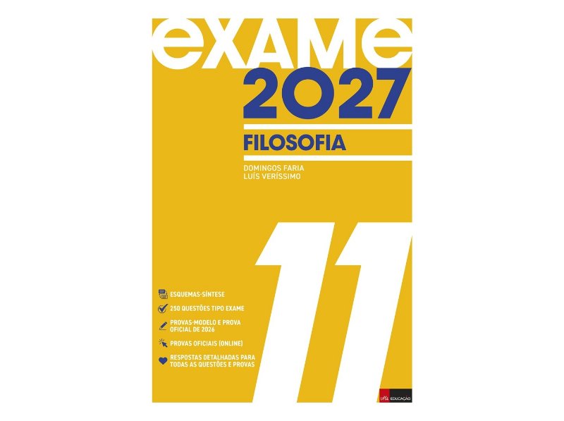 Livro Exame 2027 Filosofia 11