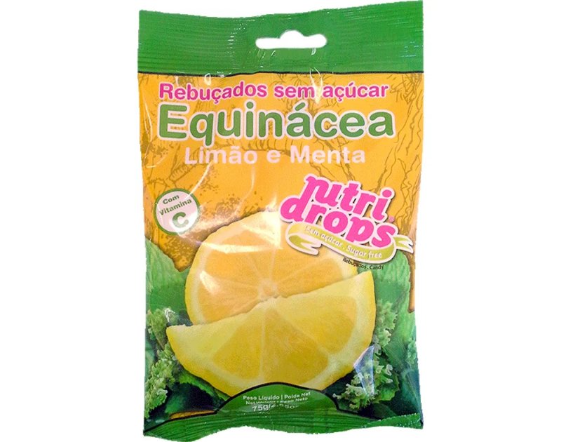 Rebuçados Nutridrops Equinácea E Limão Sem Açúcar 75 g