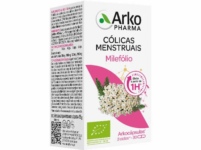 Suplemento Arkocápsulas Milefólio 30 Cps
