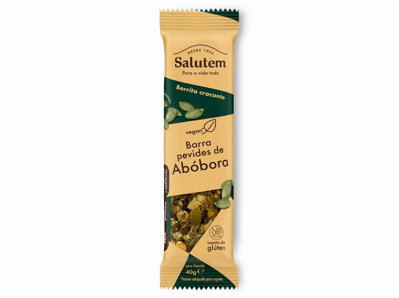 Barra Salutem Crocante Pevides Abóbora 40 g