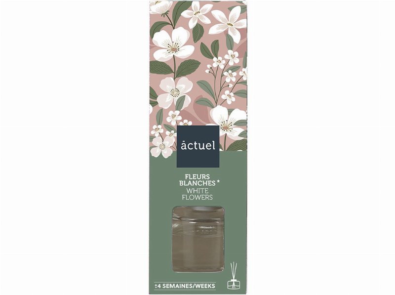 Difusor Actuel Flores Brancas 35 ml