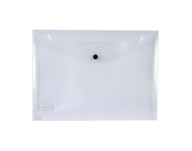 Porta Documentos Com Mola A6 Liderpapel Transparente