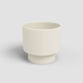 Vaso Redondo Nysa 18 Cm Creme Artevasi