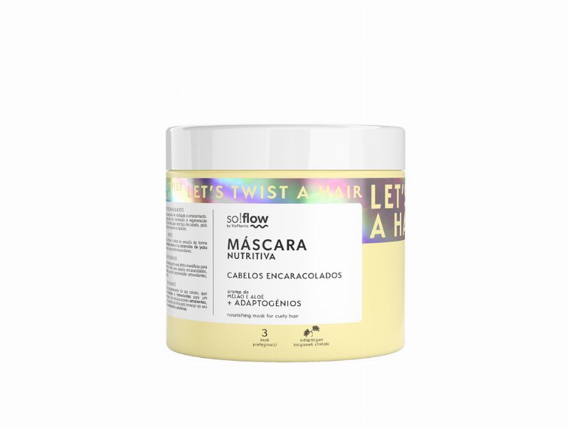 Máscara Soflow Nutri Cabelo Encaracolado 400 ml