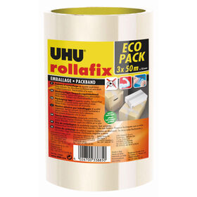 Pack Fita Cola De Embalar 50Mmx50Mts Transparente Uhu 1 Un