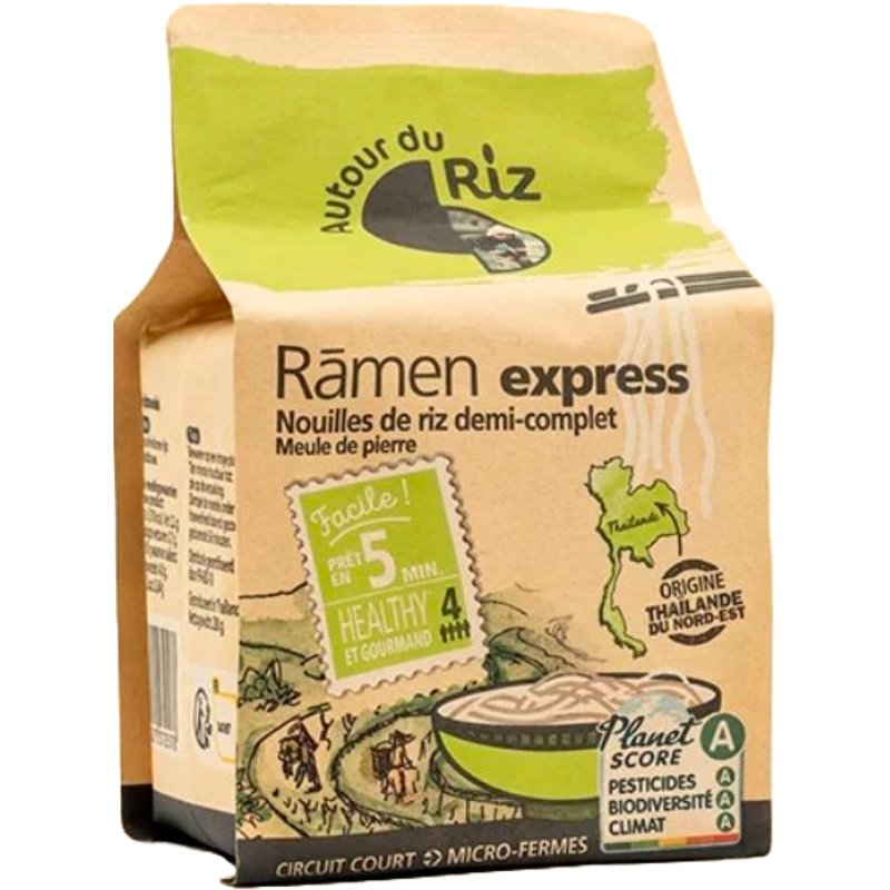 Noodles Ramen De Arroz Semi Integral 280 g