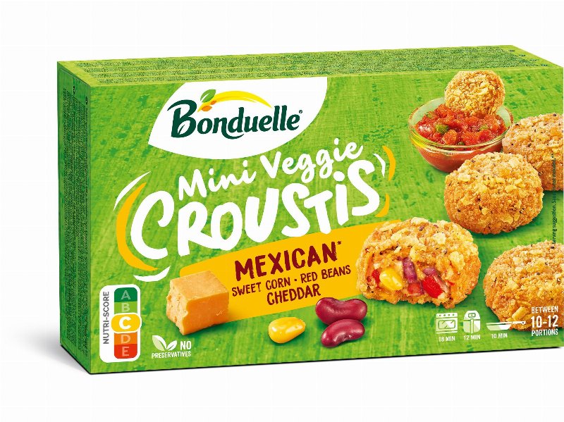 Mini Veggie Croustis Bonduelle Mexican 240 g