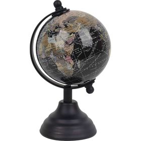 Globo 14,5Cm Preto Kasa