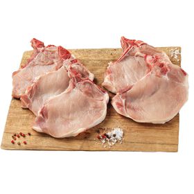 Costeleta Do Lombo De Porco Duroc Fatiadas No Balcão Continente Seleção