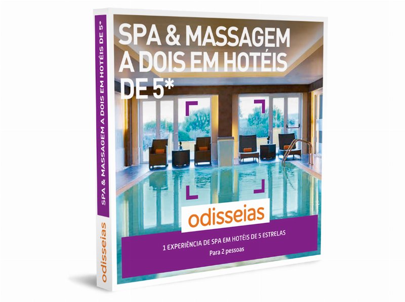 Pack Odisseias Spa & Massagem A 2 Em Hotéis