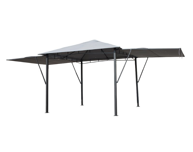 Toldo De Jardim Gardenstar Cinzento 300/630X275X300Cm