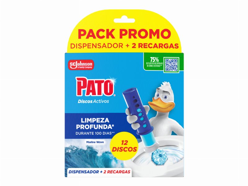 Bloco Sanitário Pato Discos Marine 1Apa+2 Rec 2Un