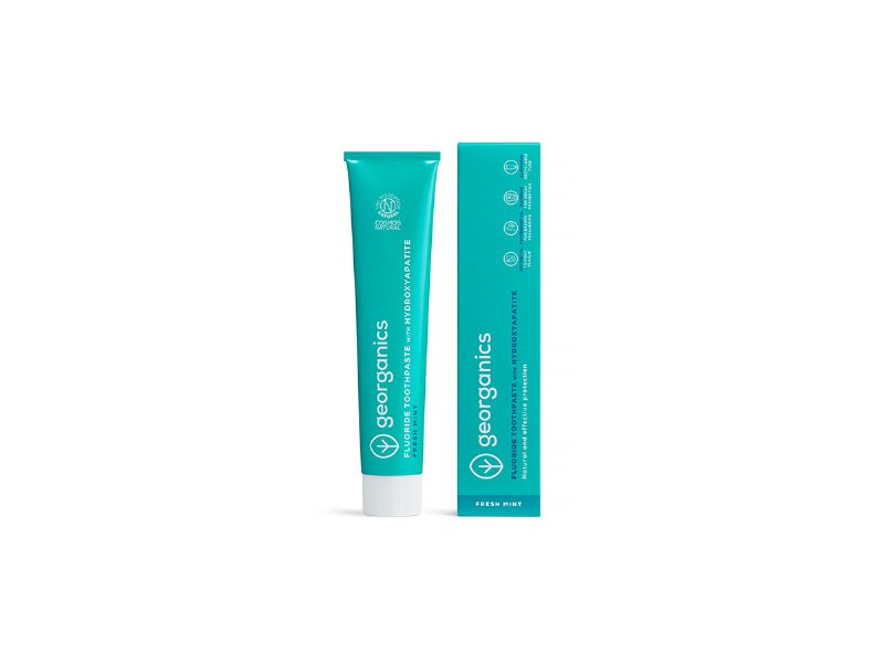 Pasta Dentes Georganics Menta C/Fluor 75 ml